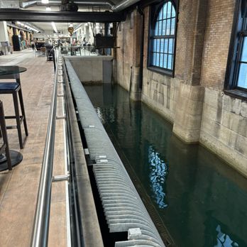 Niagara Parks Power Station - Interesting area where you see water flowing under the walls of what is now the gift shop. - Walking Tours Near Me - Niagara Falls, Ontario