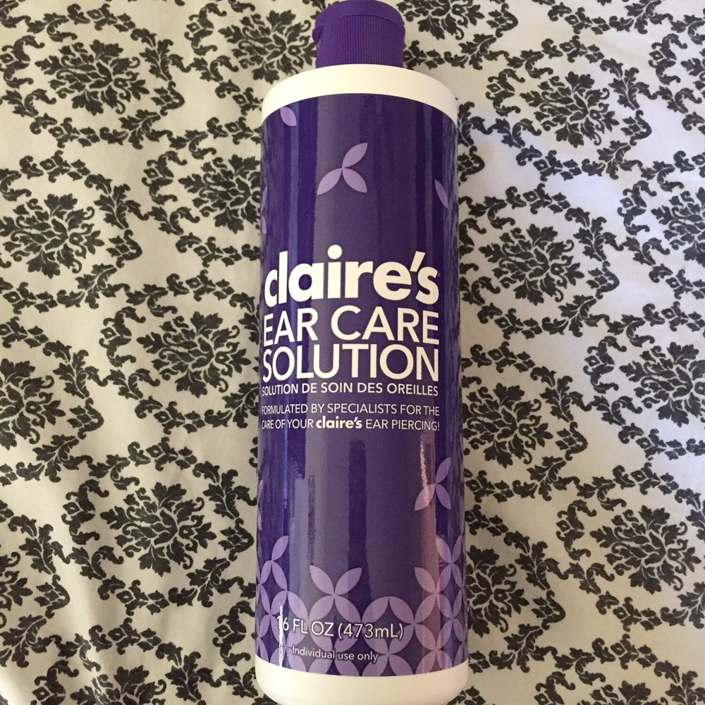 Claires accessories - Ear piercing: includes this ear care solution. - Accessories Near Me - Bakersfield, California Claires accessories - Ear piercing: includes this ear care solution. - Accessories Near Me - Bakersfield, California