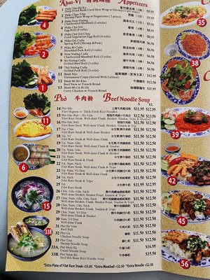 Menu photo 1 Pho Filet South El Monte, CA