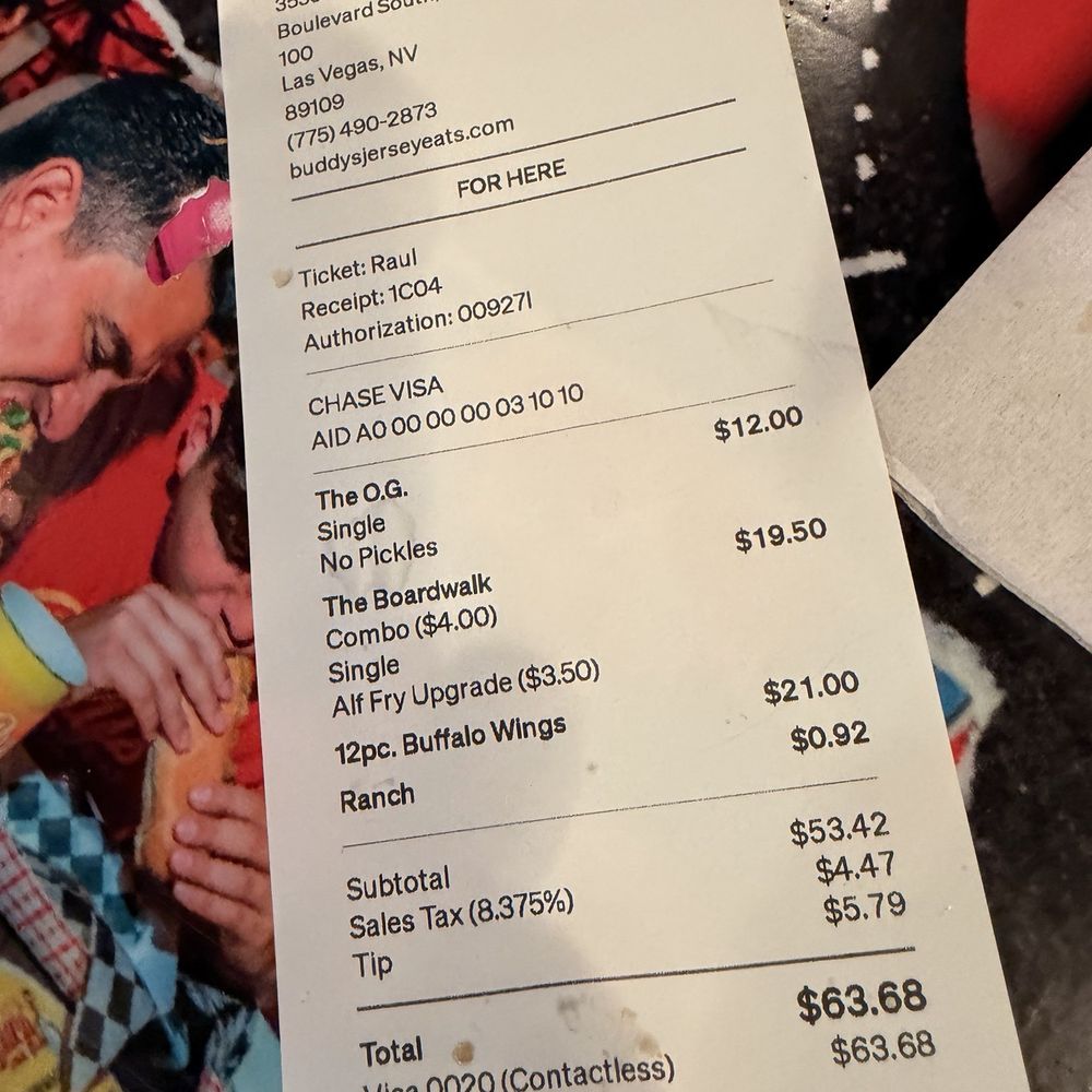 Buddy's Jersey Eats - Food Trucks Near Me - Las Vegas, Nevada