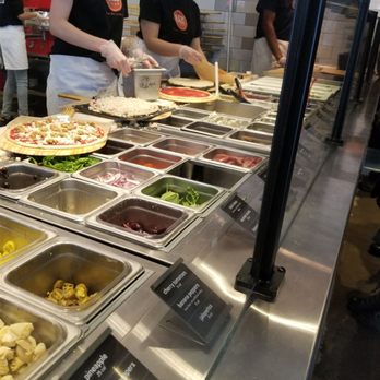 Blaze Pizza - The toppings station. All looked fresh - Salad Near Me - Amherst, New York Blaze Pizza - The toppings station. All looked fresh - Salad Near Me - Amherst, New York