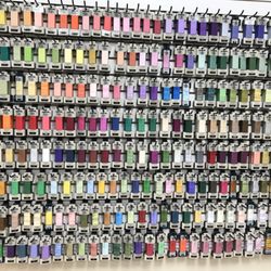Twisted Stitches Needlepoint - River Silks Ribbon wall
