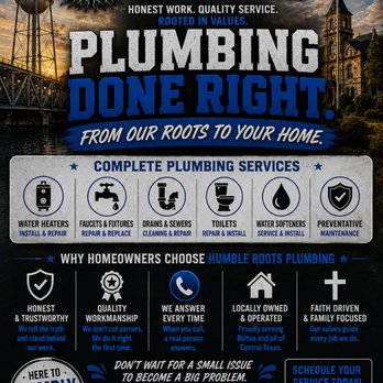 Humble Roots Plumbing - Plumbing Near Me - Belton, Texas Humble Roots Plumbing - Plumbing Near Me - Belton, Texas