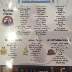 Casablanca Hookah - Menu