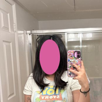 Amazing Hair Design - The day after : shortest part of my hair - Hair Salons Near Me - Westminster, California
