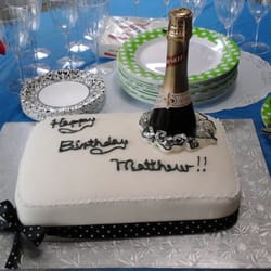 All Events Cakery - What is cake without wine.