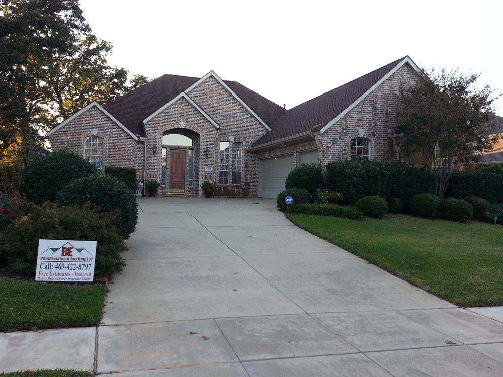 Slide of BE Construction and Roofing