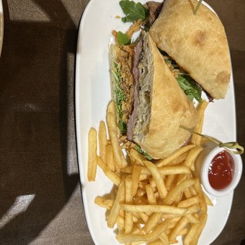 WhiteCaps Drinks + Eats - The steak sandwich - Bars Near Me - Brisbane, California WhiteCaps Drinks + Eats - The steak sandwich - Bars Near Me - Brisbane, California
