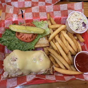 Half Shell Raw Bar - Fresh Tuna Salad Sandwich - Seafood Near Me - Key West, Florida