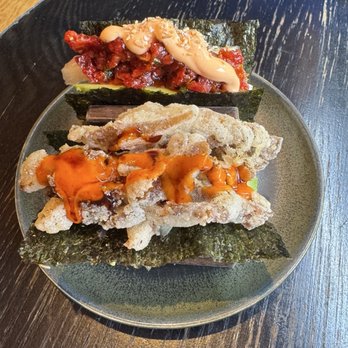 PLANTA Queen Chicago - SPICY CRAB HAND ROLL and CRISPY MUSHROOM HAND ROLL - Sushi Bars Near Me - Chicago, Illinois PLANTA Queen Chicago - SPICY CRAB HAND ROLL and CRISPY MUSHROOM HAND ROLL - Sushi Bars Near Me - Chicago, Illinois