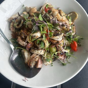 Oak to Ember - Wood grilled calamari - Seafood Near Me - Gloucester, Massachusetts