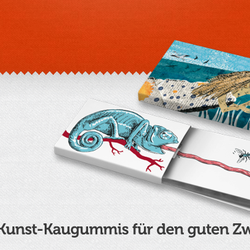 Charity Gums - Kunst-Kaugummis für den guten Zweck
