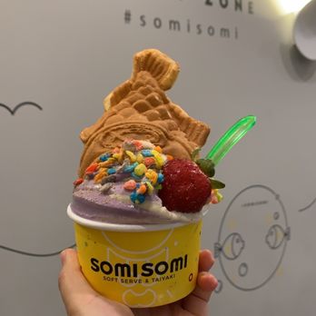 Somisomi - Ube and original combination - Ice Cream & Frozen Yogurt Near Me - Pleasanton, California Somisomi - Ube and original combination - Ice Cream & Frozen Yogurt Near Me - Pleasanton, California