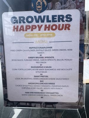 Menu photo 5 Growlers Chula Vista, CA Menu photo 5 Growlers Chula Vista, CA