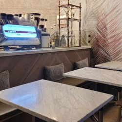 Black Wolf Coffee - Seating + counter