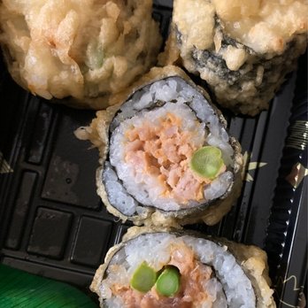 Taka's Grill - Spicy tuna tempura roll - Sushi Bars Near Me - Fort Bragg, California Taka's Grill - Spicy tuna tempura roll - Sushi Bars Near Me - Fort Bragg, California