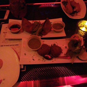 Sugar N Coal - Lamb shami kebab and samosa - Hookah Bars Near Me - Rego Park, New York