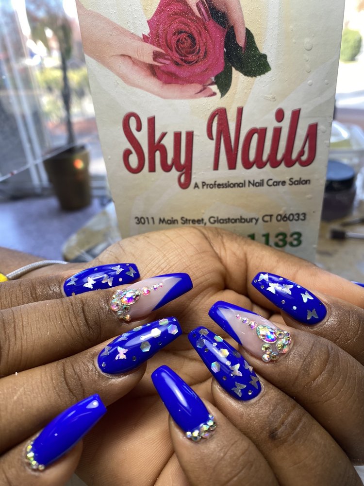 SKY NAILS Updated October 2024 2204 Photos & 85 Reviews 3011 Main St, Glastonbury