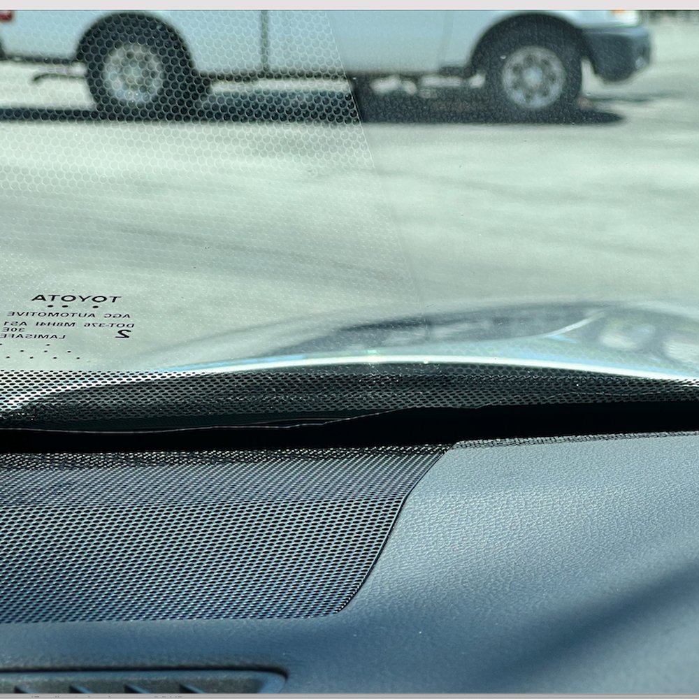 The Preferred Image - Peeling on the drivers side (bottom of windshield) - Car Stereo Installation Near Me - Redwood City, California The Preferred Image - Peeling on the drivers side (bottom of windshield) - Car Stereo Installation Near Me - Redwood City, California