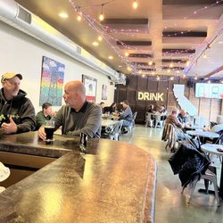 Three Mile Brewing - Seating area