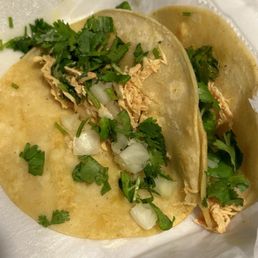 Chicken Tacos Order