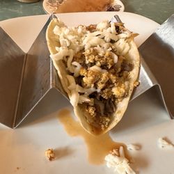 Table 15 - Breakfast taco! Yum