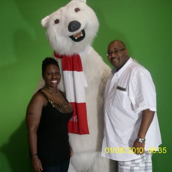 Coca-Cola-Store - Me, Coca cola bear and hubby - Hobby Shops Near Me - Las Vegas, Nevada