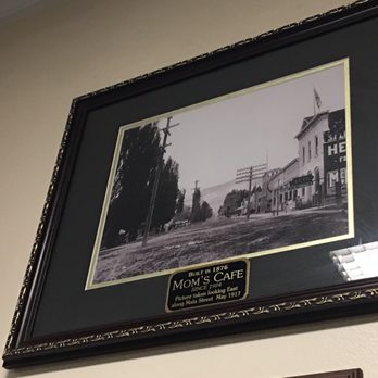Mom's Cafe - *Mom's Café in Salina Utah built in 1876 mom's Café since 1924 this picture taken looking east along Main Street in May 1917. - Salad Near Me - Salina, Utah