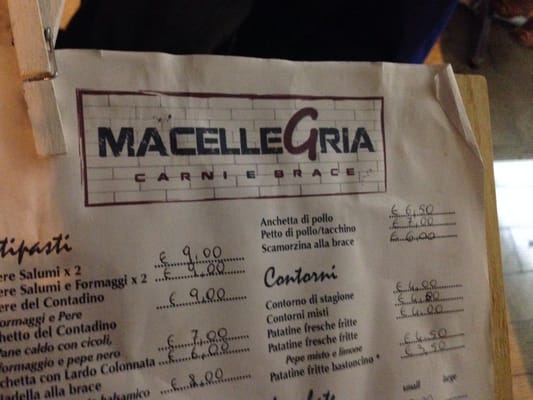 Menu photo 3 MacelleGria Naples, NA