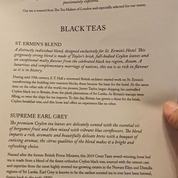 The St. Ermin's Tea Lounge - Tea Rooms Near Me - Westminster, XGL