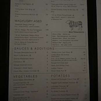 Shanahan's Steakhouse - Menu - Steakhouses Near Me - Denver, Colorado Shanahan's Steakhouse - Menu - Steakhouses Near Me - Denver, Colorado