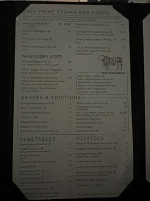 Menu photo 4 Shanahan's Steakhouse Denver, CO Menu photo 4 Shanahan's Steakhouse Denver, CO