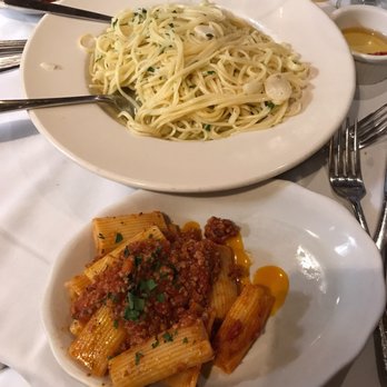 Rao's - Linguine with garlic and oil was outstanding! Rigatoni with bolognese was also good. - Italian Near Me - New York, New York