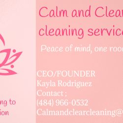 Calm and Clear Cleaning Services