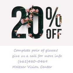 Wright-Scott Vision Center  - 20% your order!! November only!