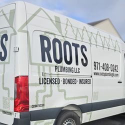 Roots Plumbing - Licensed, Insured and Bonded