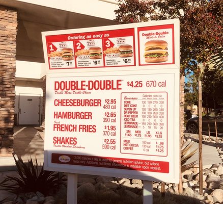 Menu photo 2 In-N-Out Burger Santee, CA