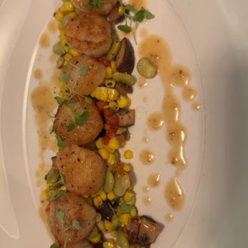 Terra - Pan seared scallops - New American Near Me - West Columbia, South Carolina Terra - Pan seared scallops - New American Near Me - West Columbia, South Carolina