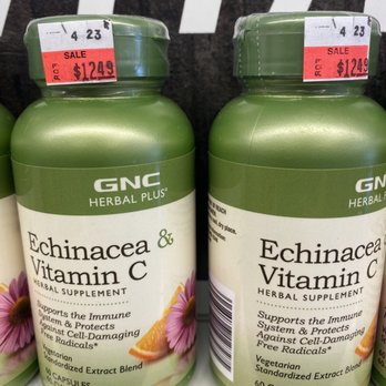GNC - three bottles of echinace c and vitamin c - Vitamins & Supplements Near Me - Ft Lauderdale, Florida GNC - three bottles of echinace c and vitamin c - Vitamins & Supplements Near Me - Ft Lauderdale, Florida
