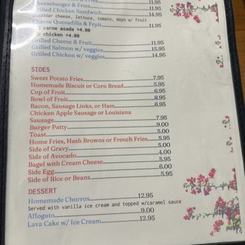 Garden Cafe - Menu - Breakfast & Brunch Near Me - San Rafael, California