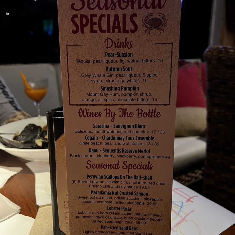 FishBar - Seasonal specials this winter - Seafood Near Me - Manhattan Beach, California FishBar - Seasonal specials this winter - Seafood Near Me - Manhattan Beach, California