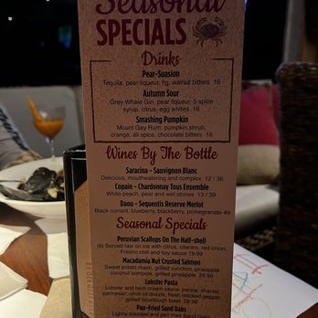 FishBar - Seasonal specials this winter - Seafood Near Me - Manhattan Beach, California