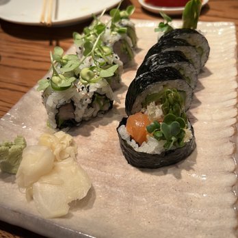 Zuma - Spicy yellow tail roll & Salmon avocado roll - Japanese Near Me - Las Vegas, Nevada