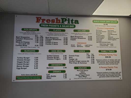 Menu photo 2 Fresh Pita Greenville, RI