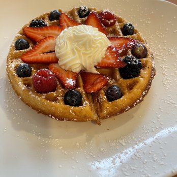 Catrina Café - Fresh berry waffle - Breakfast & Brunch Near Me - Seal Beach, California