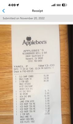 Applebee's Grill + Bar by null