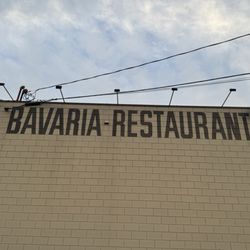 Bavaria Restaurant - Outside sign