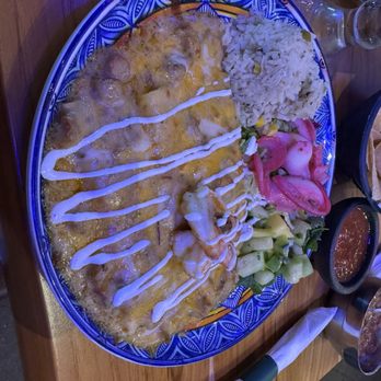 Cenas Kitchen - SEAFOOD ENCHILADAS* - Tex-Mex Near Me - Houston, Texas Cenas Kitchen - SEAFOOD ENCHILADAS* - Tex-Mex Near Me - Houston, Texas