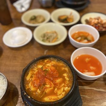 Lighthouse Tofu - Oyster tofu soup - Korean Near Me - Annandale, Virginia Lighthouse Tofu - Oyster tofu soup - Korean Near Me - Annandale, Virginia