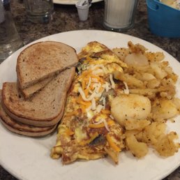 Mushroom and Cheese Omelette